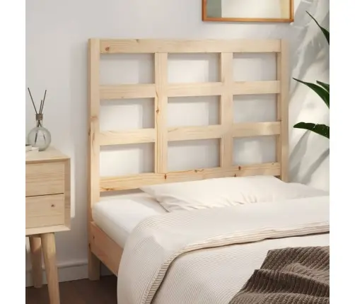 Gultas Galvgalis, 95,5X4X100 Cm, Priedes Masīvkoks Vidaxl Gultas Galvgalis, 95,5X4X100 Cm, Priedes Masīvkoks Vidaxl