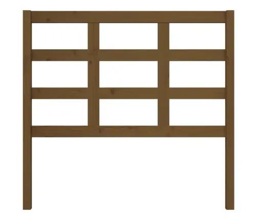 Voodipeats, Meepruun, 105,5 X 4 X 100 cm Männipuit