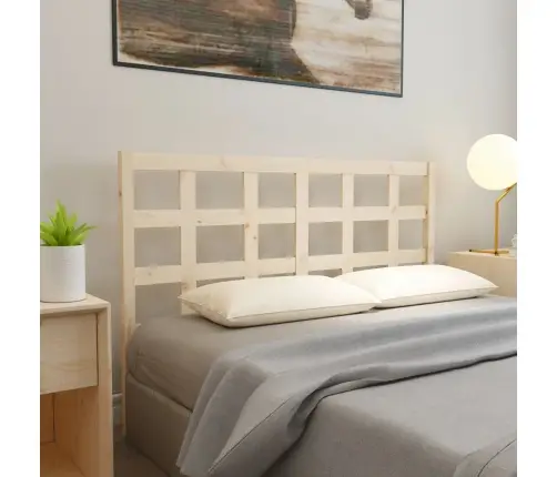 Gultas Galvgalis, 165,5X4X100 Cm, Priedes Masīvkoks Vidaxl