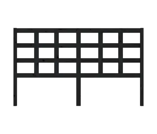 Voodipeats, Must, 165,5 X 4 X 100 cm Männipuit