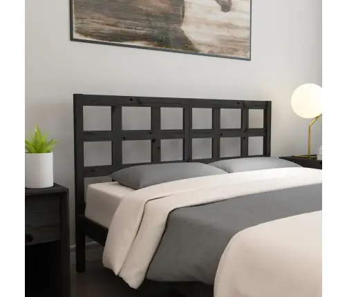 Voodipeats, Must, 165,5 X 4 X 100 cm Männipuit