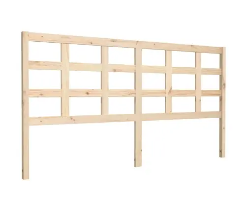 Gultas Galvgalis, 185,5X4X100 Cm, Priedes Masīvkoks Vidaxl