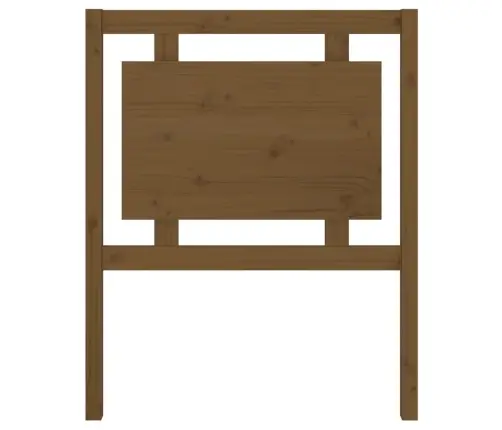 Lovos Galvūgalis, Medaus Rudas, 80,5X4X100cm Pušies Masyvas
