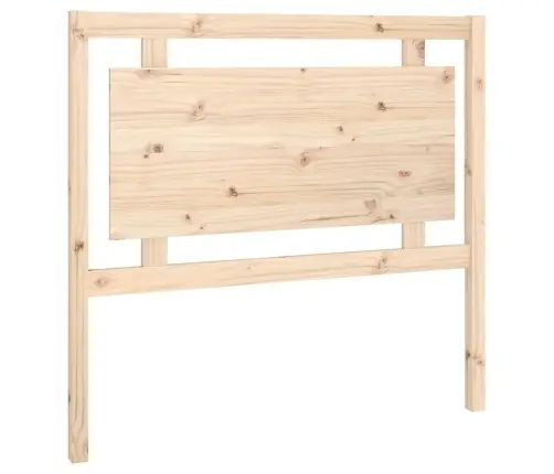Gultas Galvgalis, 105,5X4X100 Cm, Priedes Masīvkoks Vidaxl