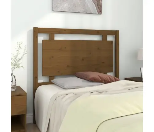 Gultas Galvgalis, Medus Brūns, 105,5X4X100Cm, Priedes Masīvkoks Vidaxl Gultas Galvgalis, Medus Brūns, 105,5X4X100Cm, Priedes Masīvkoks Vidaxl