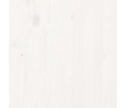 Voodipeats, Valge, 140,5X4X100 cm Männipuit