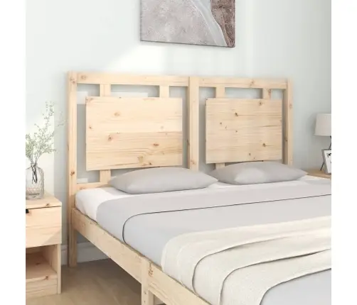 Gultas Galvgalis, 145,5X4X100 Cm, Priedes Masīvkoks Vidaxl