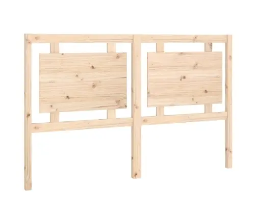 Lovos Galvūgalis, 155,5X4X100cm Pušies Medienos Masyvas Lovos Galvūgalis, 155,5X4X100cm Pušies Medienos Masyvas