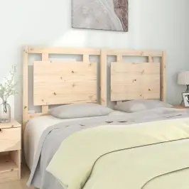 Lovos Galvūgalis, 155,5X4X100cm Pušies Medienos Masyvas