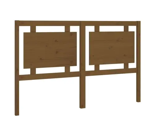 Gultas Galvgalis, Medus Brūns, 155,5X4X100Cm, Priedes Masīvkoks Vidaxl