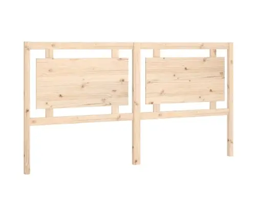 Gultas Galvgalis, 185,5X4X100 Cm, Priedes Masīvkoks Vidaxl