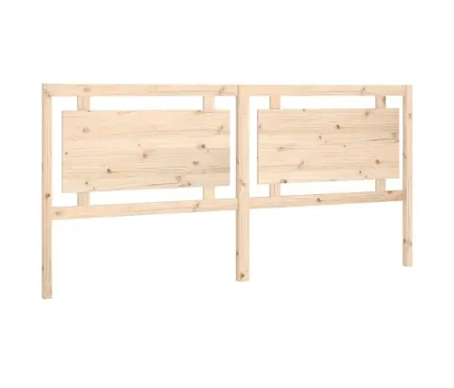 Gultas Galvgalis, 205,5X4X100 Cm, Priedes Masīvkoks Vidaxl