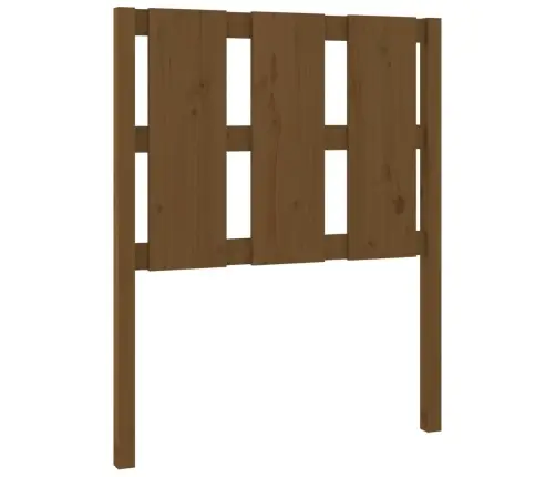 Lovos Galvūgalis, Medaus Rudas, 80,5X4X100cm Pušies Masyvas