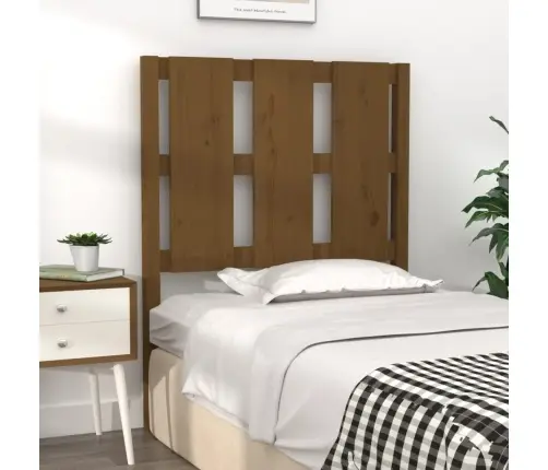 Lovos Galvūgalis, Medaus Rudas, 80,5X4X100cm Pušies Masyvas