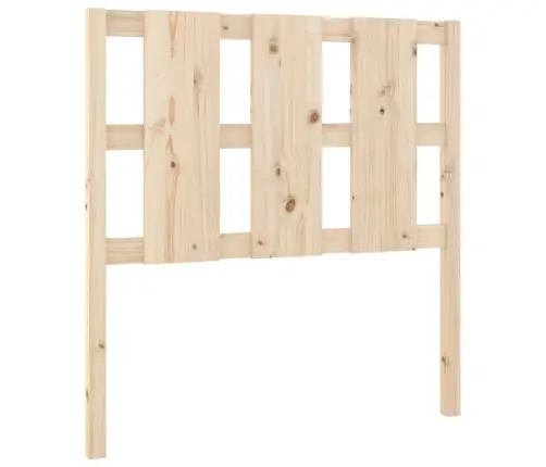 Lovos Galvūgalis, 95,5X4X100cm Pušies Medienos Masyvas
