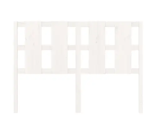 Gultas Galvgalis, Balts, 145,5X4X100 Cm, Priedes Masīvkoks Vidaxl