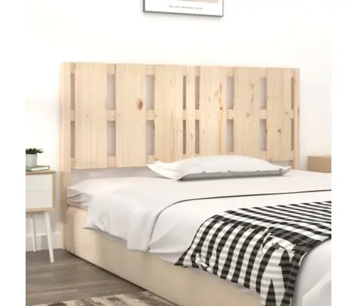 Gultas Galvgalis, 155,5X4X100 Cm, Priedes Masīvkoks Vidaxl