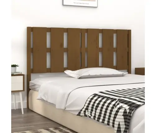 Gultas Galvgalis, Brūns, 155,5X4X100 Cm, Priedes Masīvkoks Vidaxl