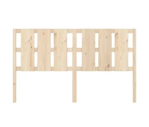 Gultas Galvgalis, 165,5X4X100 Cm, Priedes Masīvkoks Vidaxl