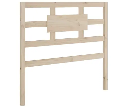 Lovos Galvūgalis, 95,5X4X100cm Pušies Medienos Masyvas