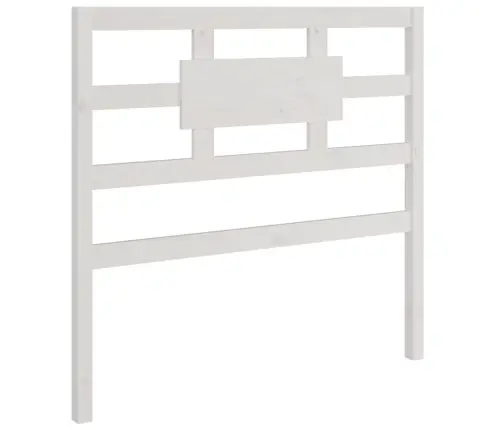 Voodipeats, Valge, 95,5 X 4 X 100 cm Männipuit