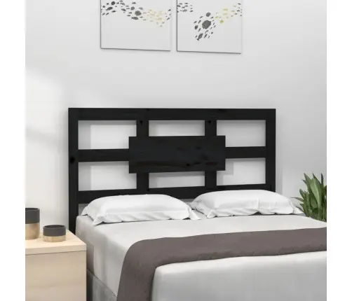 Voodipeats, Must, 95,5 X 4 X 100 cm Männipuit