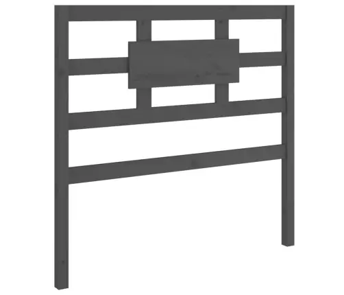 Gultas Galvgalis, Pelēks, 105,5X4X100 Cm, Priedes Masīvkoks Vidaxl Gultas Galvgalis, Pelēks, 105,5X4X100 Cm, Priedes Masīvkoks Vidaxl