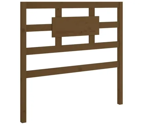 Voodipeats, Meepruun, 105,5 X 4 X 100 cm Männipuit