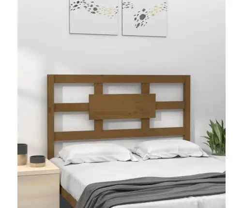 Voodipeats, Meepruun, 105,5 X 4 X 100 cm Männipuit