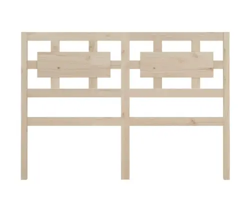 Gultas Galvgalis, 125,5X4X100 Cm, Priedes Masīvkoks Vidaxl