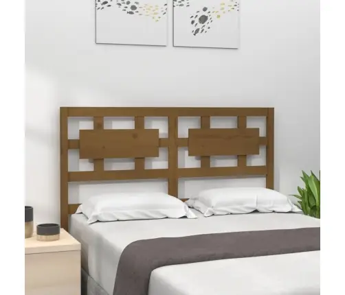 Voodipeats, Meepruun, 165,5X4X100 cm Männipuit