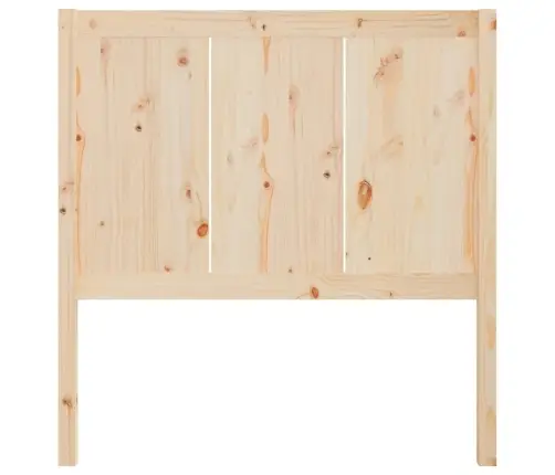 Gultas Galvgalis, 105,5X4X100 Cm, Priedes Masīvkoks Vidaxl