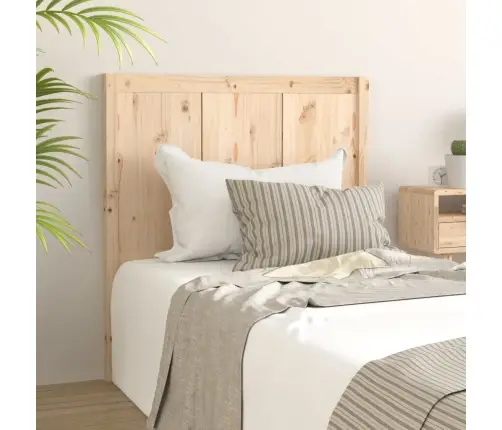 Gultas Galvgalis, 105,5X4X100 Cm, Priedes Masīvkoks Vidaxl
