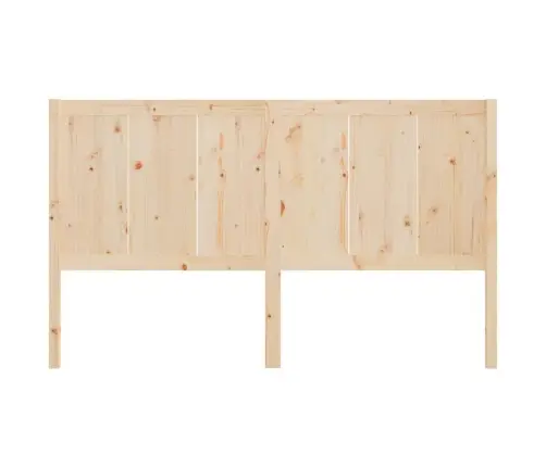 Lovos Galvūgalis, 140,5X4X100cm Pušies Medienos Masyvas