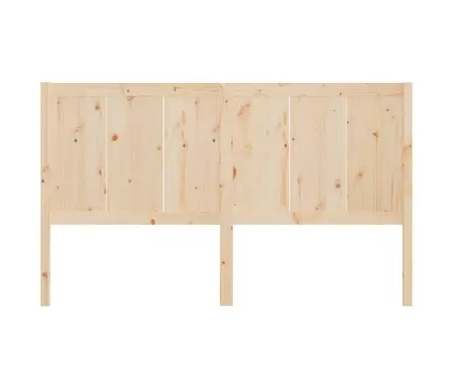 Gultas Galvgalis, 205,5X4X100 Cm, Priedes Masīvkoks Vidaxl
