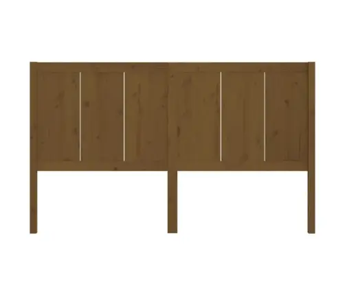 Gultas Galvgalis, Medus Brūns, 205,5X4X100Cm, Priedes Masīvkoks Vidaxl