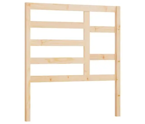 Gultas Galvgalis, 106X4X104 Cm, Priedes Masīvkoks Vidaxl