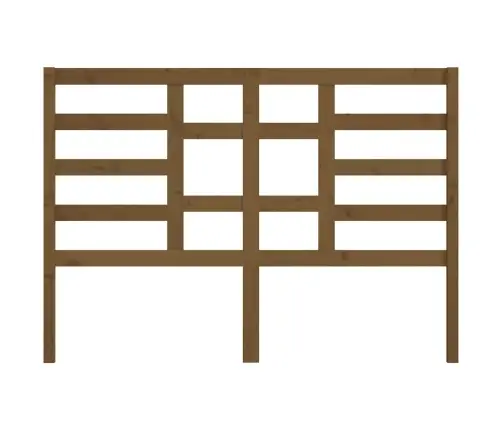 Lovos Galvūgalis, Medaus Rudas, 141X4X104cm Pušies Masyvas Lovos Galvūgalis, Medaus Rudas, 141X4X104cm Pušies Masyvas