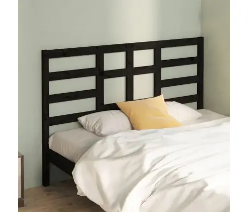 Voodipeats, Must, 156X4X104 cm Männipuit