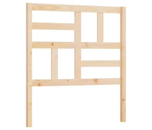 Gultas Galvgalis, 81X4X104 Cm, Priedes Masīvkoks Vidaxl