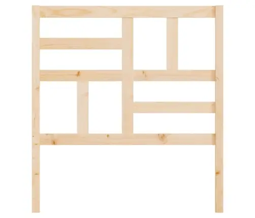 Gultas Galvgalis, 96X4X104 Cm, Priedes Masīvkoks Vidaxl