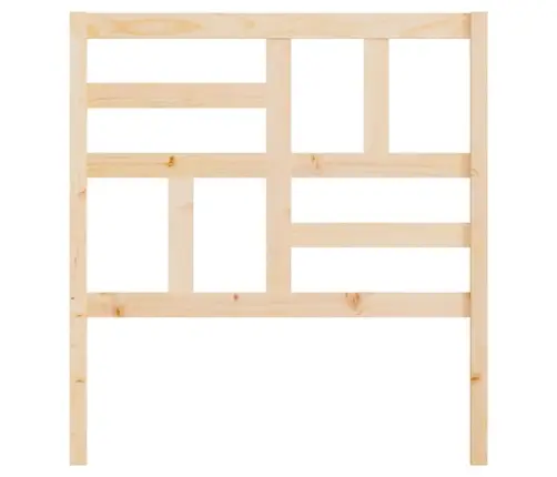 Gultas Galvgalis, 106X4X104 Cm, Priedes Masīvkoks Vidaxl