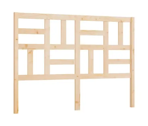 Gultas Galvgalis, 126X4X104 Cm, Priedes Masīvkoks Vidaxl