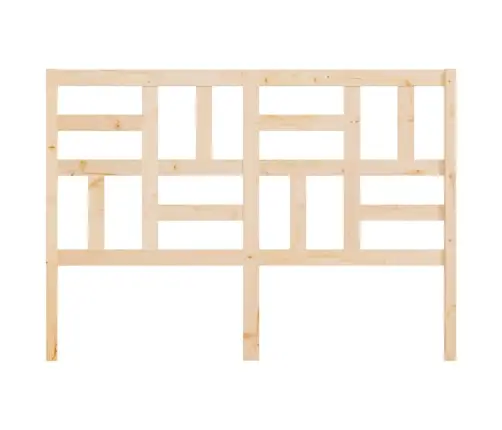 Gultas Galvgalis, 126X4X104 Cm, Priedes Masīvkoks Vidaxl