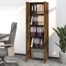 Biroja Plaukts, Ozola Krāsa, 60X32X190 Cm, Inženierijas Koks Vidaxl