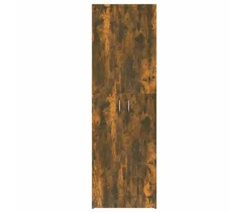 Biroja Plaukts, Ozola Krāsa, 60X32X190 Cm, Inženierijas Koks Vidaxl