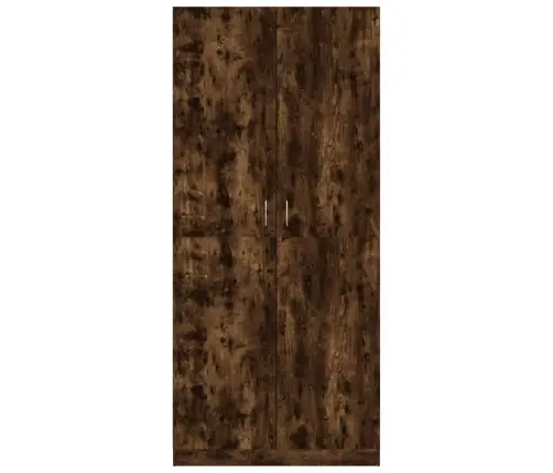 Drabužių Spinta, Dūminio Ąžuolo Spalvos, 90X52X200cm Mediena