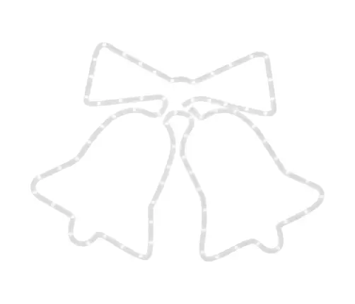 Ziemassvētku Zvaniņu Figūra, 72 Led, 50X56 Cm Vidaxl