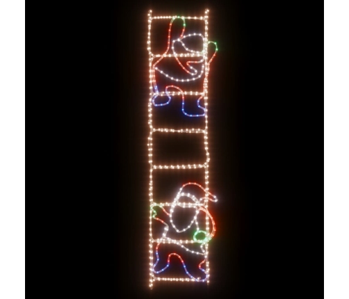 Ziemassvētku Vecīšu Dekorācija, Salokāma, 552 Led, 50X200 Cm Vidaxl