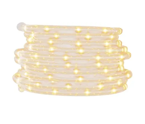 Led Juosta Su 240 Šiltos Baltos Spalvos Led, 10M, Pvc